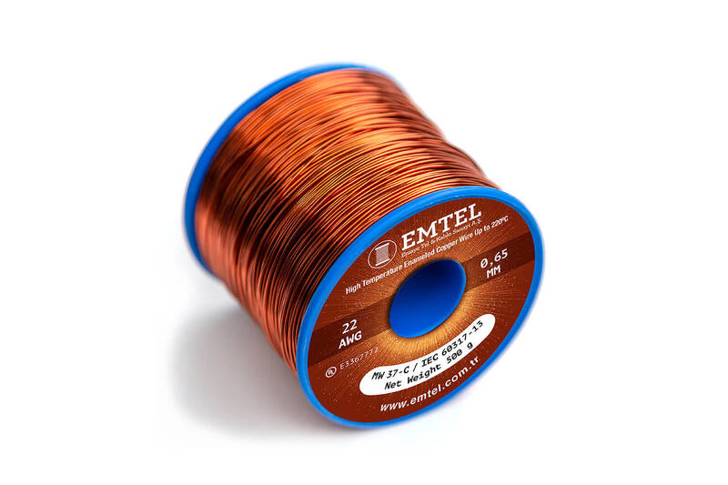 500 gr. Emaye Bobin Teli EmTherm200 (HCO) Grade 2