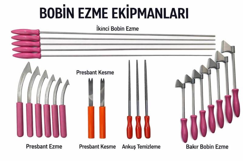 Bobin Ezme Ekipmanları