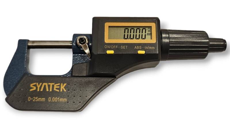 Dijital Mikrometre (0.001 mm Hassasiyetli) Yeni Tip