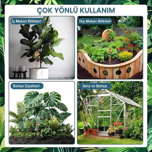 Elektrokültür Saf Bakır Bitki Anteni - Doğal Büyüme ve Verim Artırıcı - Thumbnail