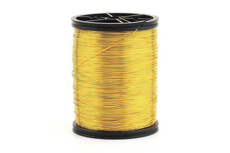 Emtel El Sanatları için 0.08 mm Sarı Renkli Emaye Tel