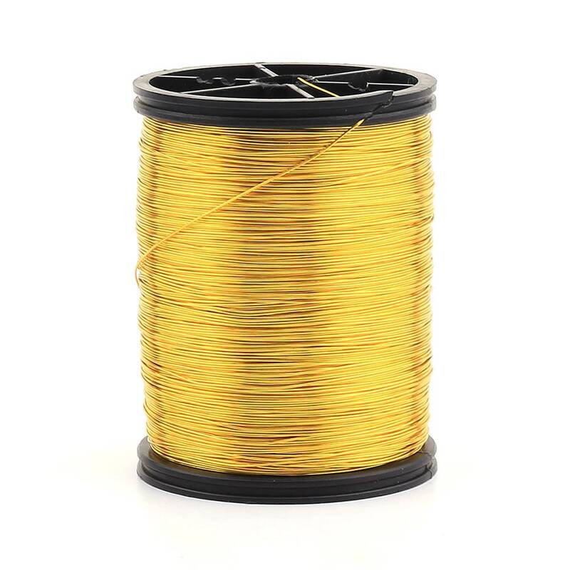 Emtel El Sanatları için 0.08 mm Sarı Renkli Emaye Tel