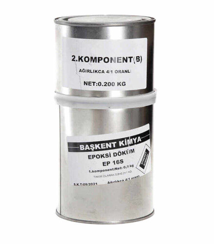 Başkent - EP16S Epoksi Döküm Reçinesi 1 Kg ( Başkent )