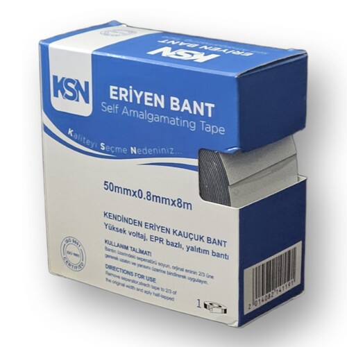  - KSN Kendinden Eriyen Kauçuk Bant 50mmx0.8mmx8m