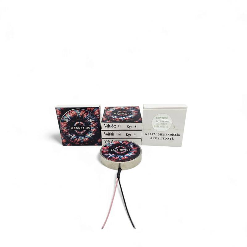 Magnetius 12V 8 kg Elektro Mıknatıs