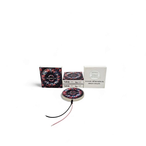 Magnetius 5V 2,5 kg Elektro Mıknatıs - Thumbnail