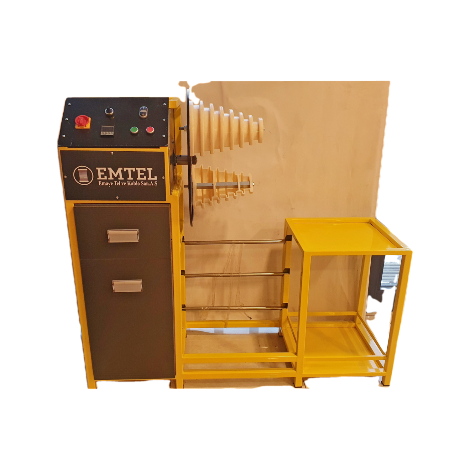  Yarı Otomatik Motor Bobin Sarım Makinesi (redüktörlü)