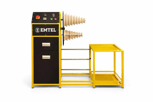 Emtel - Yarı Otomatik Motor Bobin Sarım Makinesi (Redüktörlü)