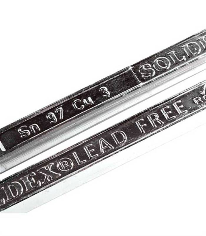 Soldex Kurşunsuz Extrusol Çubuk Lehim Sn99.3 Cu0.7