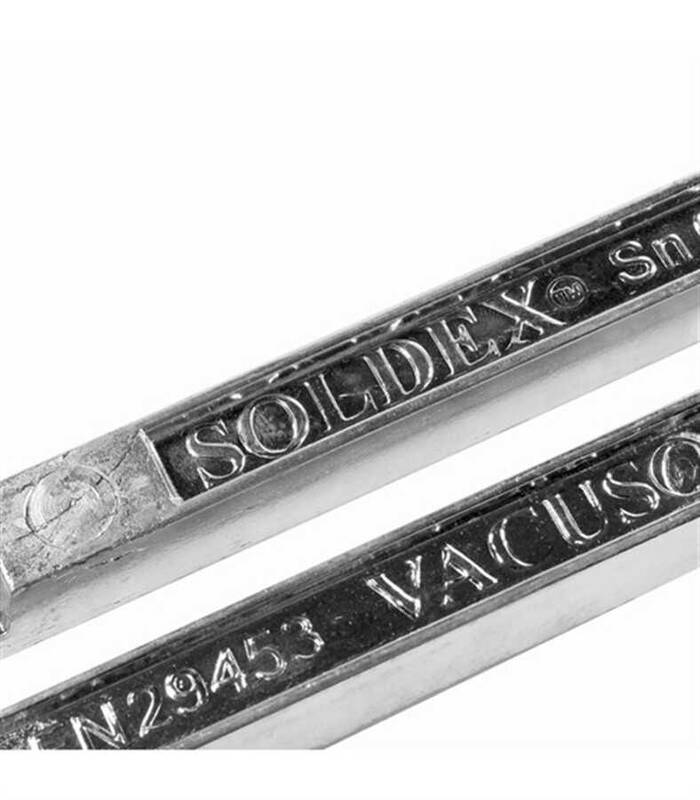Soldex Kurşunsuz Vacusol Çubuk Lehim Sn99.3 Cu0.7