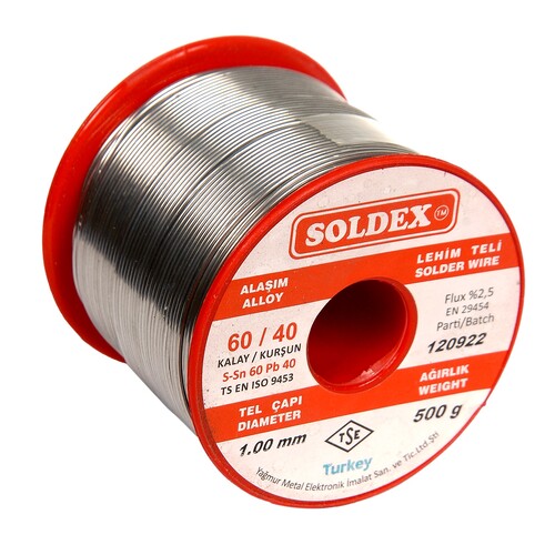 Soldex Lehim Teli Sn60/Pb40 (500 gr.) - Thumbnail