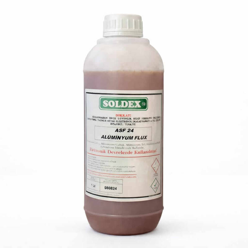 Soldex Asf-24 Alüminyum Flux Lehim Suyu - 1 lt