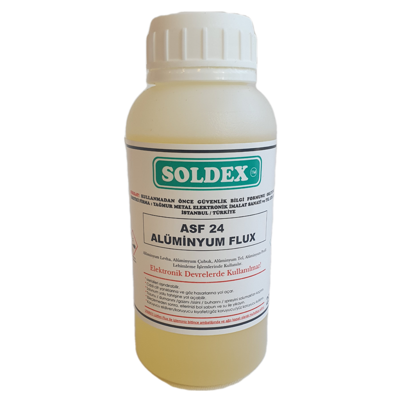 Soldex Asf-24 Alüminyum Flux Lehim Suyu - 250 ml