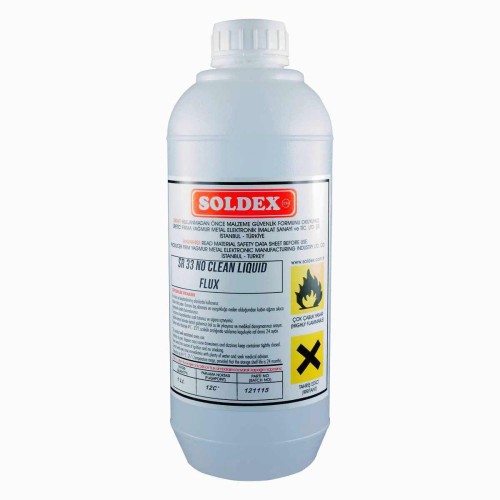 Soldex No Clean Sıvı Flux SR33 (5 lt.) - Thumbnail