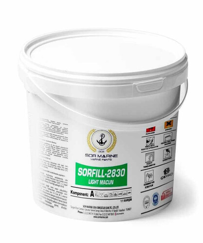Sor Marin - Sor Marine Sorfill 2830 Epoksi Light Macun