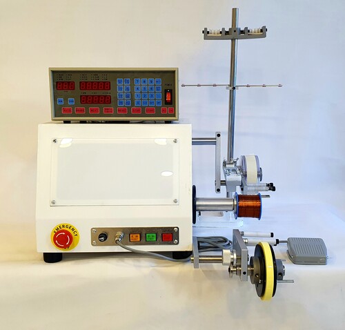 Tekli Otomatik Bobin Sarım Makinesi WDWH01 - Thumbnail