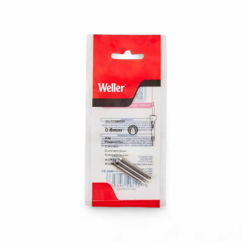 Weller 3lü Konik Lehimleme Havya Ucu 0.8mm WLTC08IR30